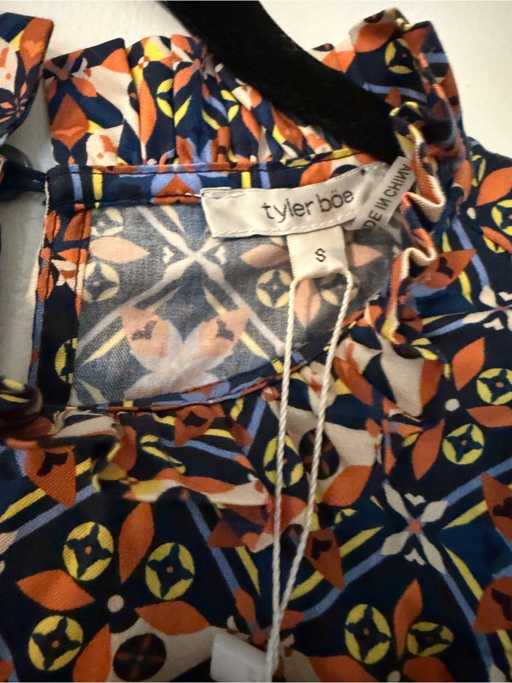 NWT Tyler Boe Puff-Sleeve Dress, Size S - Picture 2 of 5